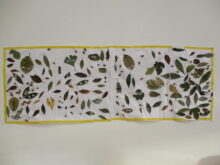 みかん組　秋の壁面作り