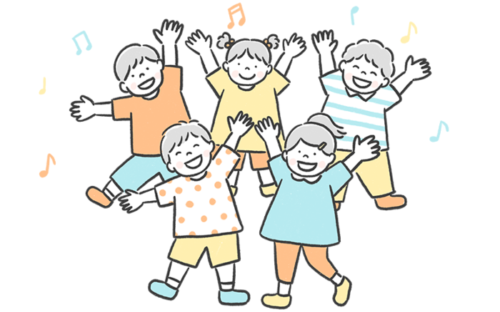 保育日誌、おたのしみに！