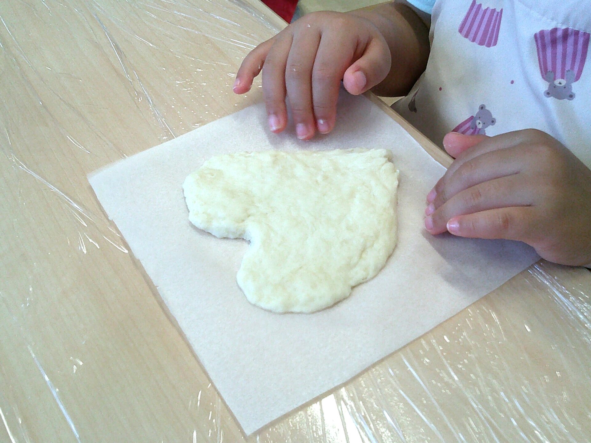 はじめてのクッキング～ピザ🍕～