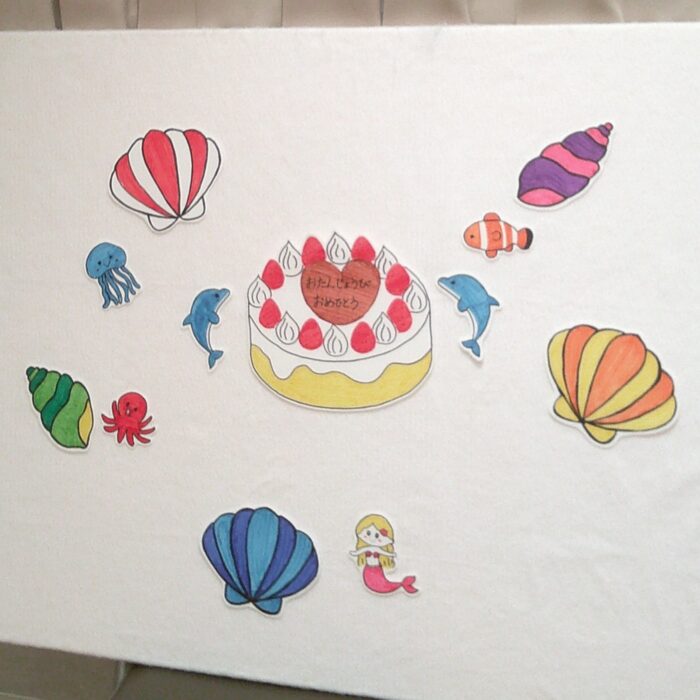 ８月、９月誕生日会🐚